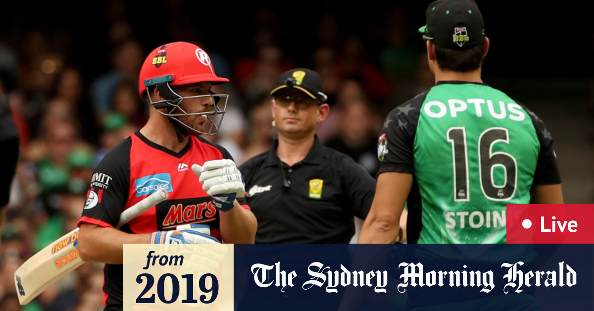 Big Bash League final LIVE Melbourne Renegades v Melbourne Stars